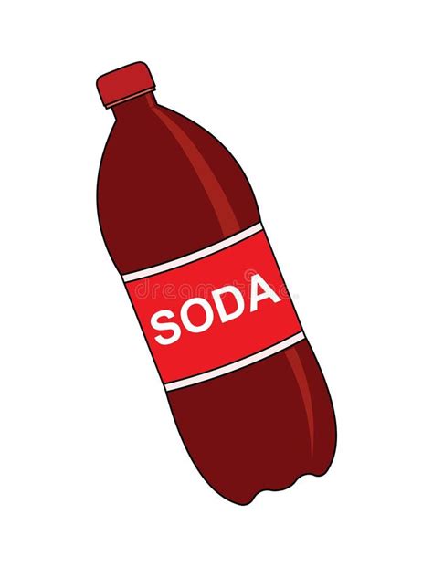 Soda bottle sketch stock vector. Illustration of isolated - 23436302