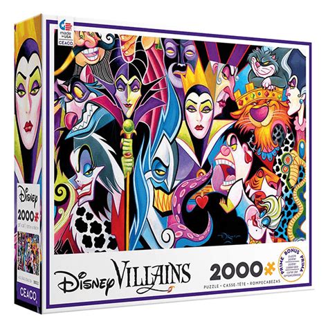 Ceaco Disney Villains Puzzle (2000 pc) | JR Toy Company