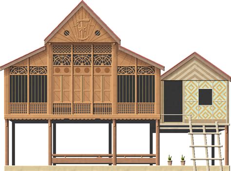 Malay Traditional House by Herbertrocha on DeviantArt