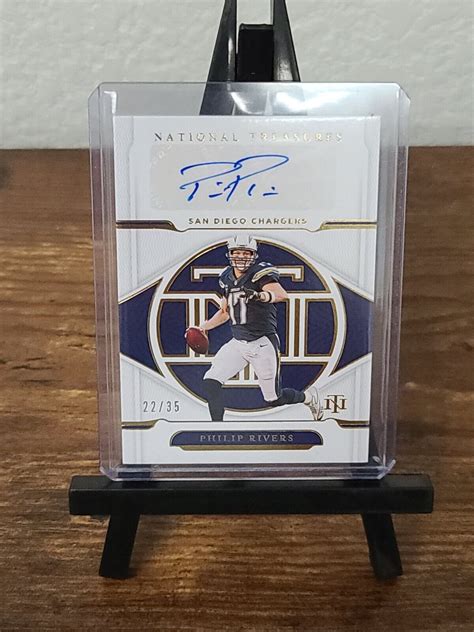 2021 National Treasures Philip Rivers Autograph Auto /35 Chargers | eBay