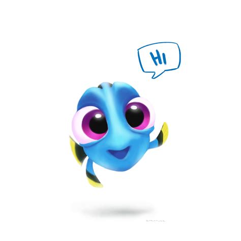 Baby Dory Hi by StratusX2 on DeviantArt