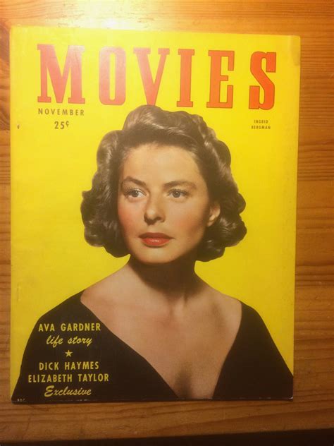 Ingrid Bergman – Movies, November 1947 (405843612) ᐈ Köp på Tradera