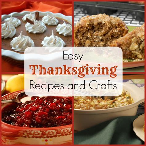 Celebrate Thanksgiving with Kids: 14 Easy Thanksgiving Recipes and ...