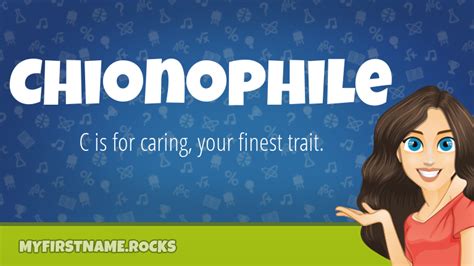 Chionophile First Name Personality & Popularity