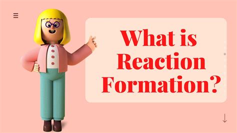 PSYCHOLOGY FLASHCARD: WHAT IS REACTION FORMATION? - YouTube