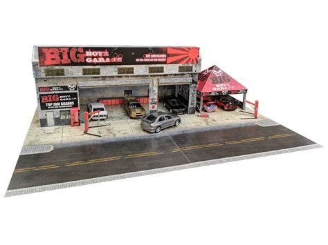 Garages & Workshops Dioramas | 1:64 scale Diorama Kits