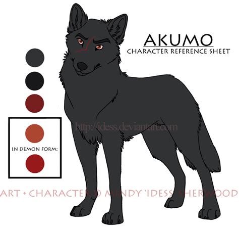 Akumo Ref Sheet by Idess on DeviantArt