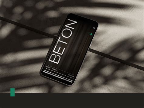 Beton – Website Design on Behance