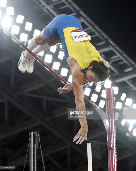 Armand Duplantis of Sweden competes in the men's pole vault final at... | Pole vault, Competing ...