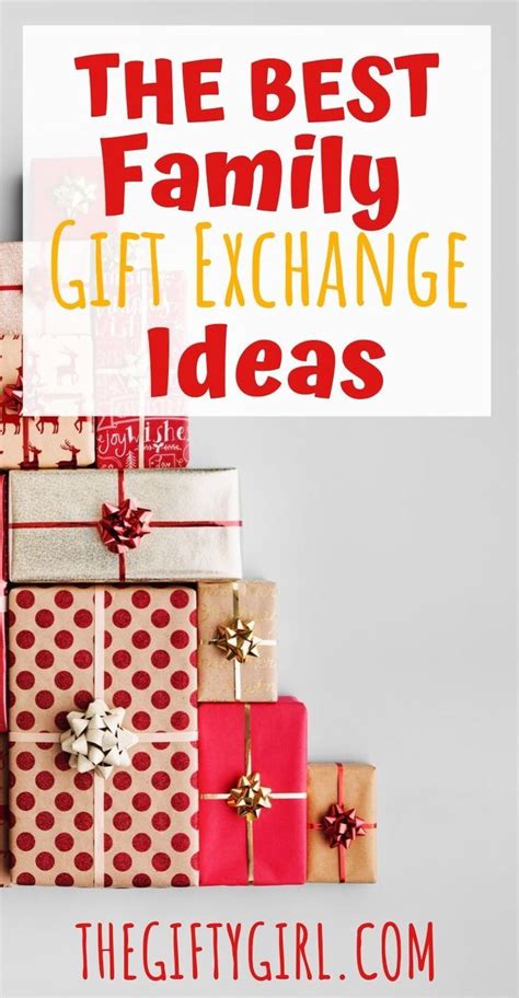 The 15 Best Gift Exchange Ideas for Families | Family gift exchange, Family holiday gifts ...