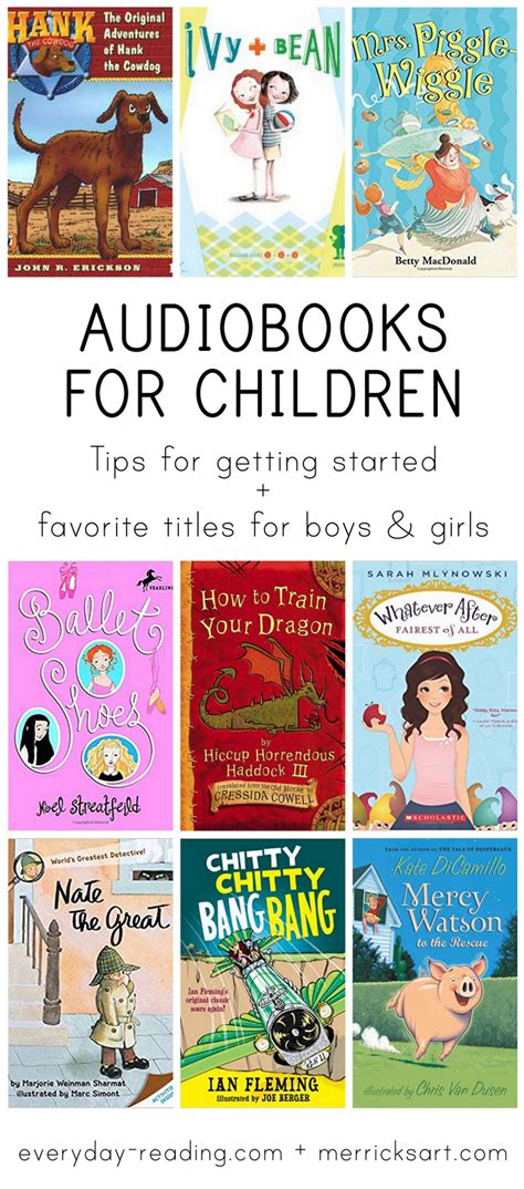 Audiobooks for Kids: Tips for Starting + Titles to Try - Everyday Reading