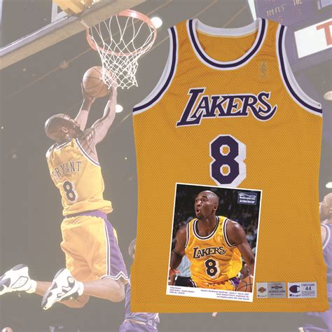 Recently Uncovered 1996-97 Kobe Bryant Los Angeles Lakers Game Worn ...