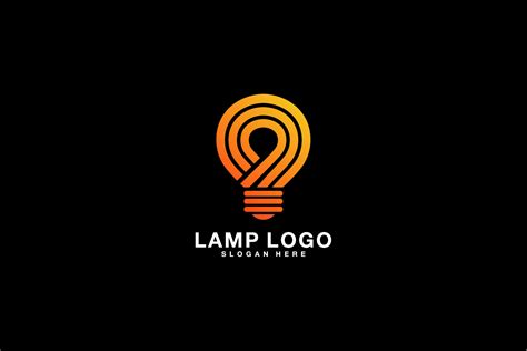 Lamp Logo Vector Design Premium Graphic by dunia8103 · Creative Fabrica