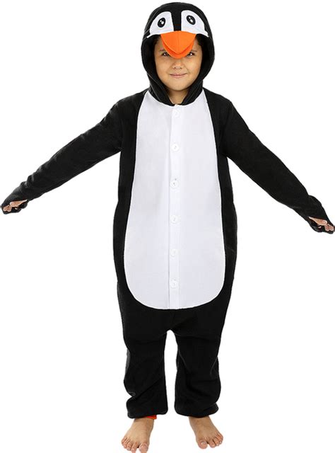 Onesie Penguin Costume for Kids | Funidelia