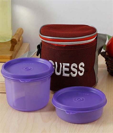 Trust Purple Lunch Box Set - 2 Pcs: Buy Online at Best Price in India - Snapdeal