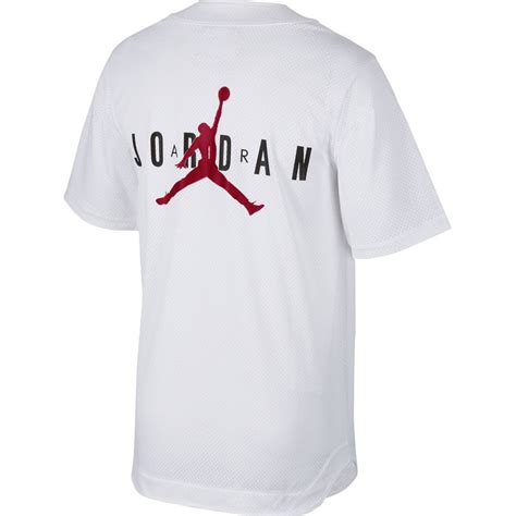 T-shirt Jordan Jumpman Air white/gym red - Basket4Ballers