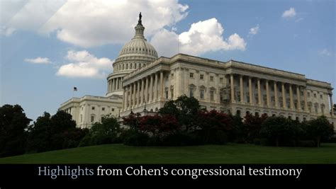 Highlights from Cohen's congressional testimony - Alltop Viral