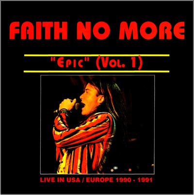 Faith No More Epic Vol 1 CD Japan