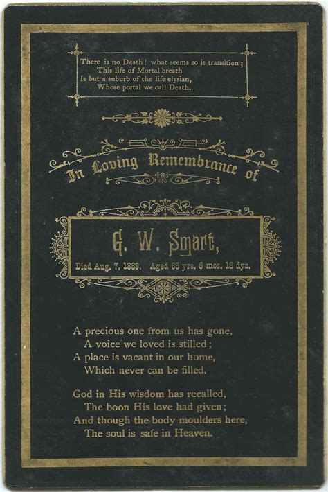 Heirlooms Reunited: Memorial Cards: Siblings George Washington Park (1824-1889), buried in West ...