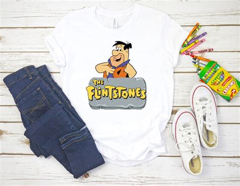 Flintstones Letters Svg Layered Flintstones Font Otf | Etsy