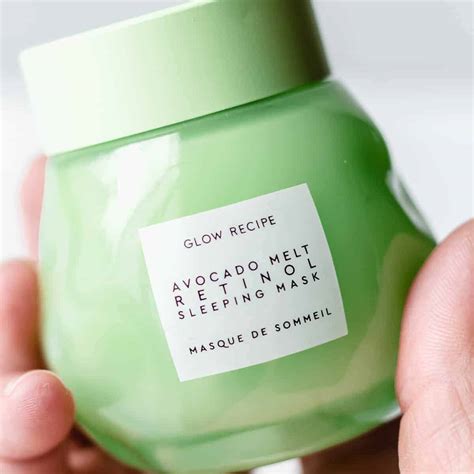 Glow Recipe Avocado Melt Retinol Sleeping Mask Review - Sweet Honey Life