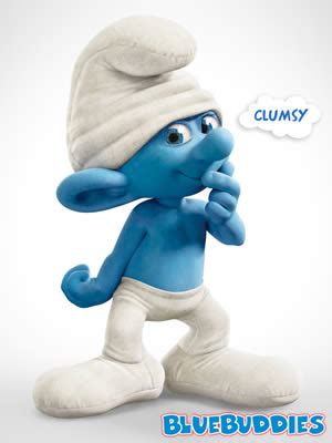 Clumsy Smurf - BlueBuddies.com