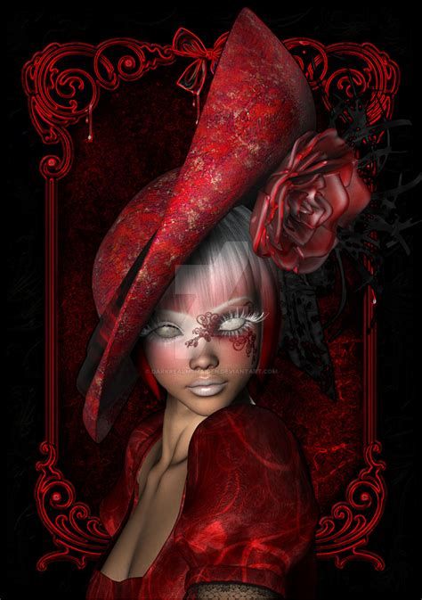 Lady in Red by DarkRealmsMaiden on DeviantArt