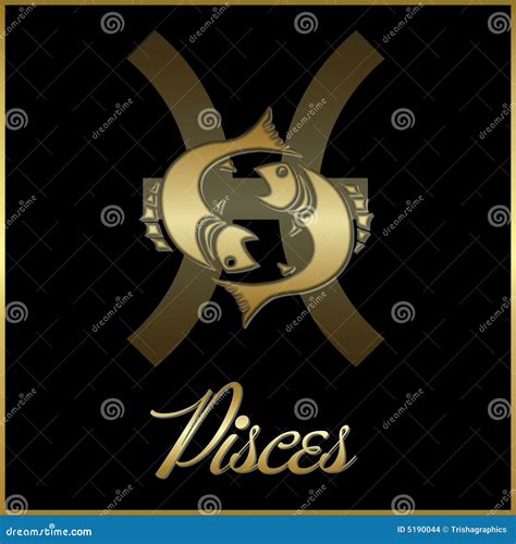 Pisces Zodiac Star Sign Stock Images - Image: 5190044