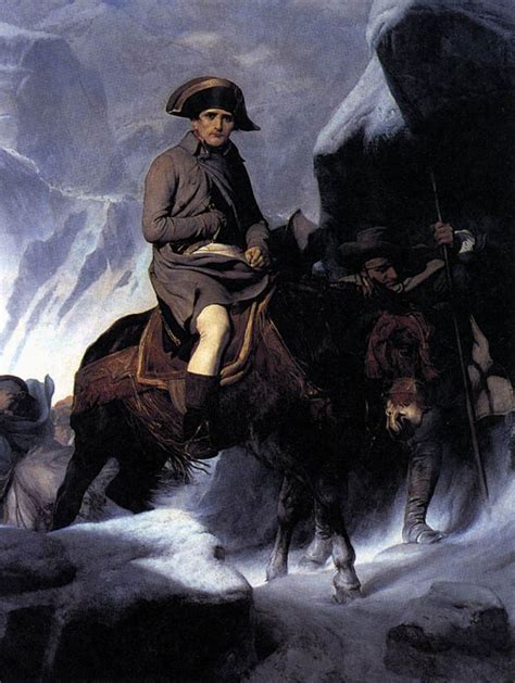 Bonaparte Crossing the Alps - Wikipedia