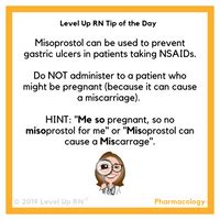 Misoprostol and Pregnancy - LevelUpRN