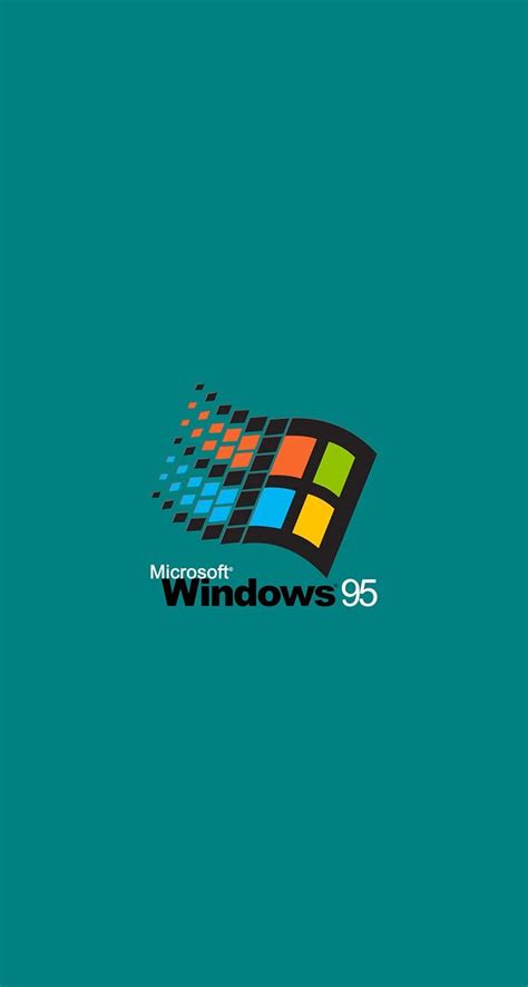 #retro #windows #95 #wallpaper #geeky #teal #original Colorfull ...