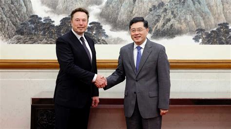Elon Musk Meets Chinese FM, Reaffirms Tesla's…