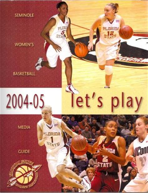 2004-05 FSU Basketball Media Guide