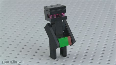 LEGO Minecraft Enderman Minifig sized!