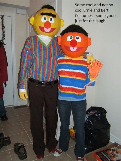 Ernie and Bert Costumes | Sesame street halloween costumes, Bert and ...