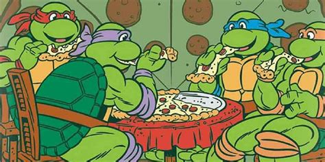 When Did the Teenage Mutant Ninja Turtles First Eat Pizza? | CBR