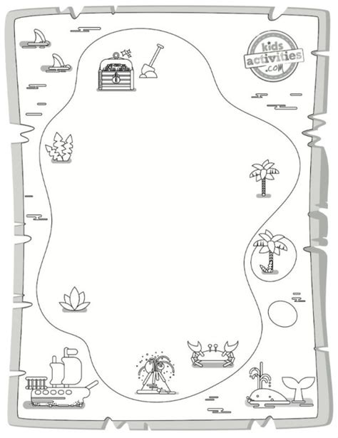 DIY Compass Rose & Compass Rose Template Printable with Map | Kids Activities Blog