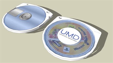 UMD Disc for Sony PSP | 3D Warehouse