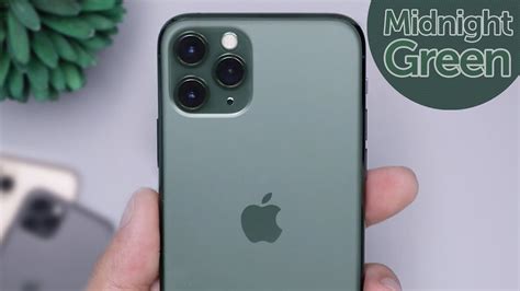 Midnight Green iPhone 11 Pro Unboxing & First Impressions! - YouTube