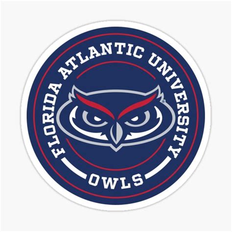 "FAU - Owls" Sticker by wuflestadj | Redbubble