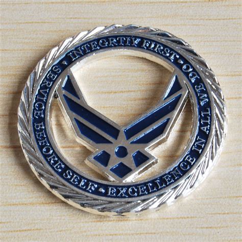 2021 US Air Force Core Values Challenge Coin USAF Collectible Coin Airman Collectible From ...