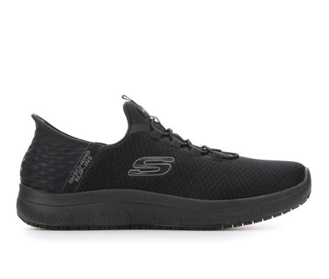 Men's Skechers Work 200205 Summits Slip-In Slip Resistant Safety Shoes ...