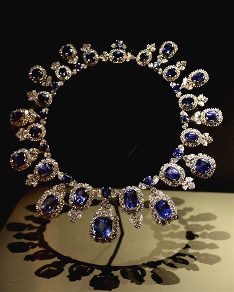 Blue Sapphire & Diamond Necklace | Museum of Natural History… | Flickr