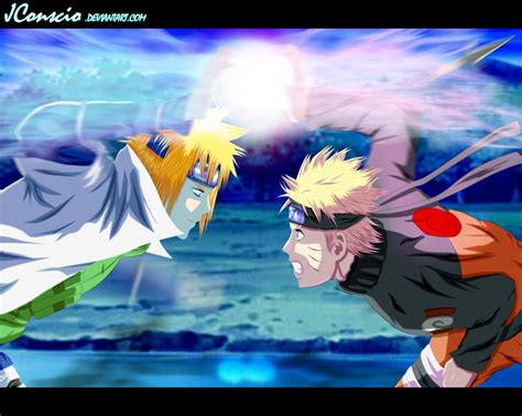 Naruto vs Minato by JConscio on DeviantArt