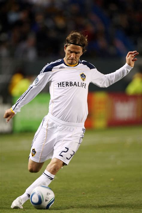 David Beckham Plays for the LA Galaxy - Zimbio