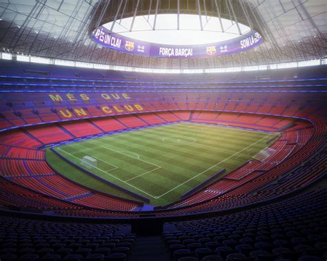 Gallery of The Future Camp Nou Stadium in Barcelona Receives the ...