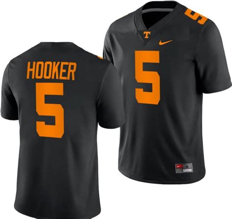 New Hendon Hooker Jersey #5 Tennessee Volunteers Football Players Black Limited Jerseys