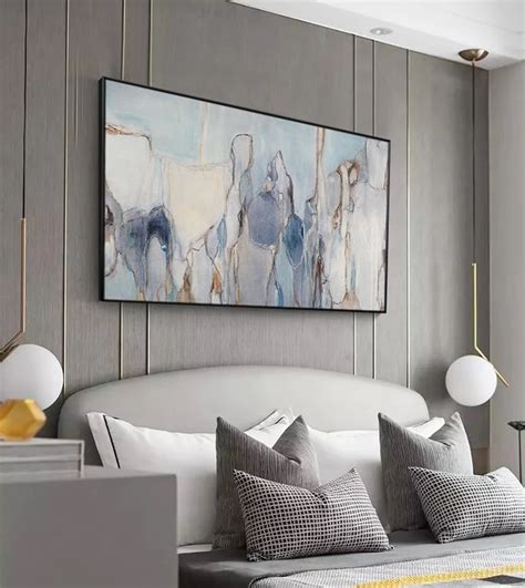 Modern Abstract Living Room Wall Art Vintage Subdued Palette Nordic Living Room Decor | Wall art ...