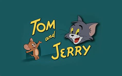 1366x768px | free download | HD wallpaper: Tom and Jerry, tom and jerry, background, mouse, cat ...