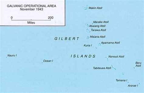 GILBERT ISLANDS* TARAWA BATTLE